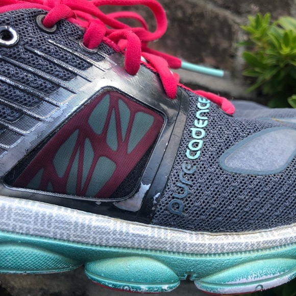 Brooks "PURE CADENCE 4" purple & pink athletic shoes sz 9 - Picture 7 of 12